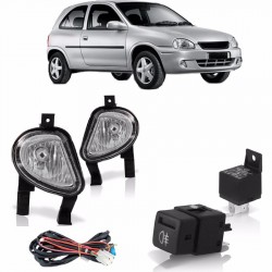 Kit Farol Auxiliar Corsa 2000 em diante 